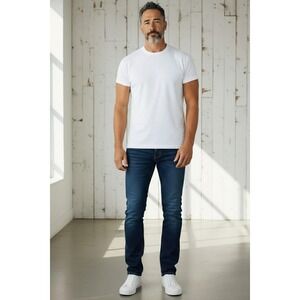 Men's Lee Modern Series L653 Relaxed Fit Bootcut Jeans Blue Denim Size 32x30